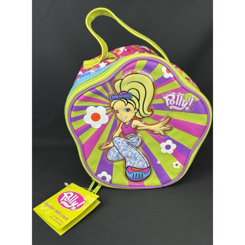 Polly Pocket Y2K Dazzlin Doll Case With 3 Dolls & Clothes Case Is New With Tag